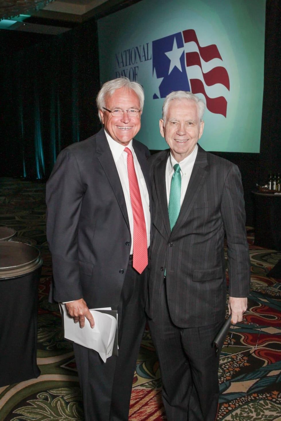 Tapestry gala, May 2016, Bill King, Charles Foster