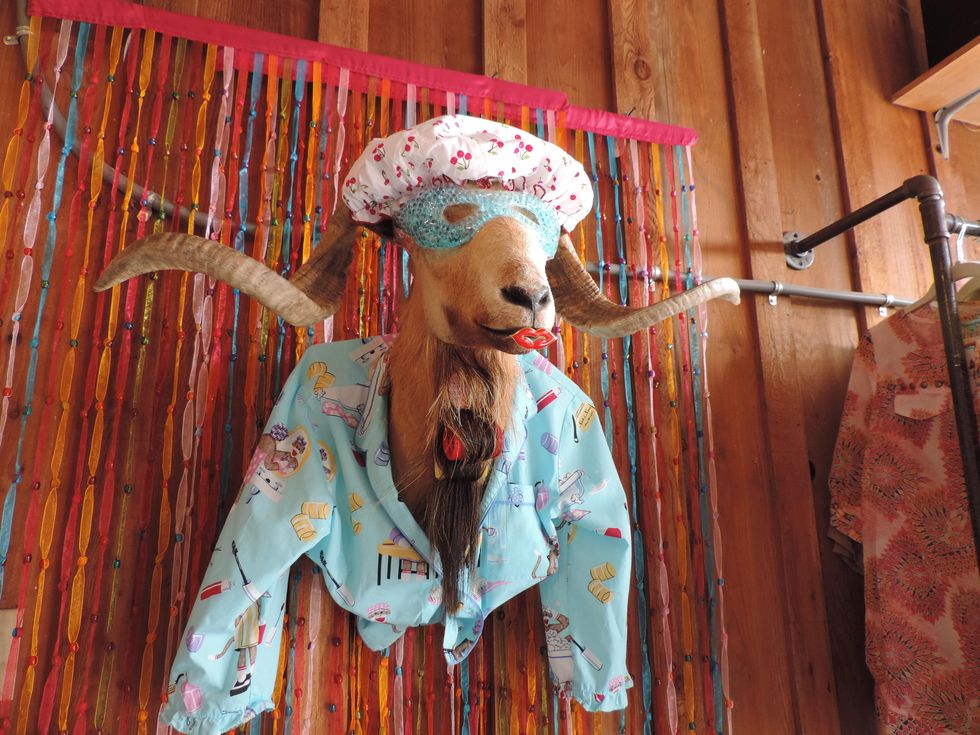 Tarra Gaines Antique Week beginner's guide March 2015 showercap hanger