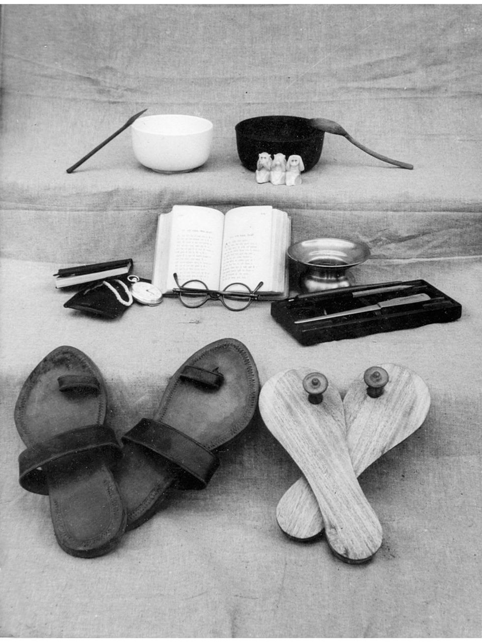 Tarra Gaines The Menil Gandhi exhibition October 2014 Last Possessions