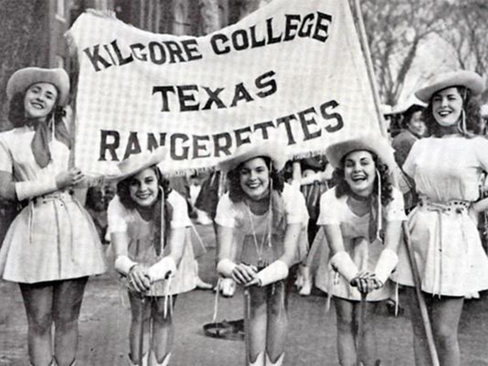 Tarra Gaines WorldFest April 2015 Sweathearts of the Gridiron Kilgore Rangerettes