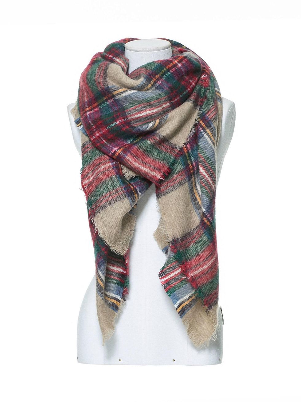 Tartan scarf Zara