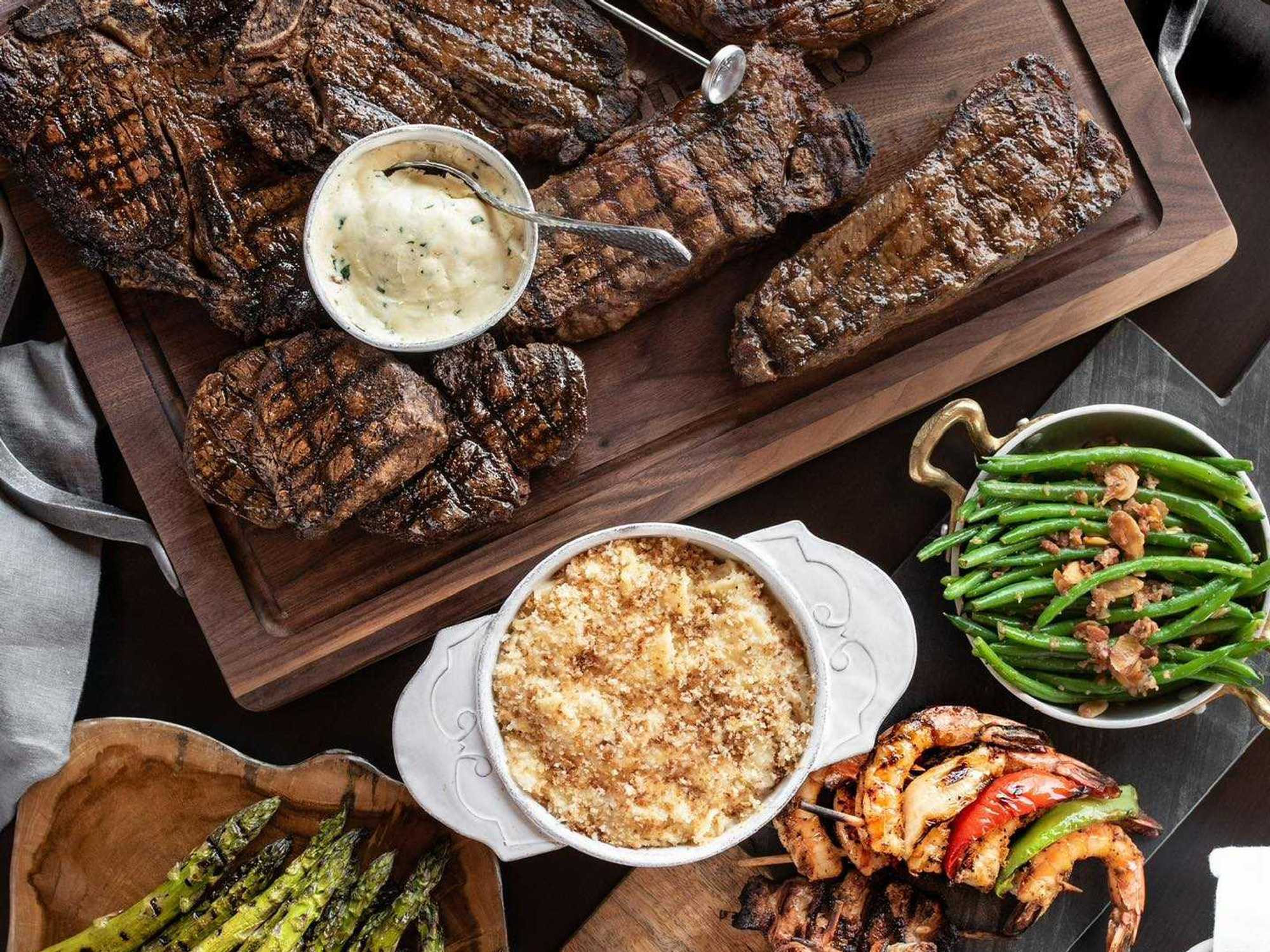 Taste of Texas food spread