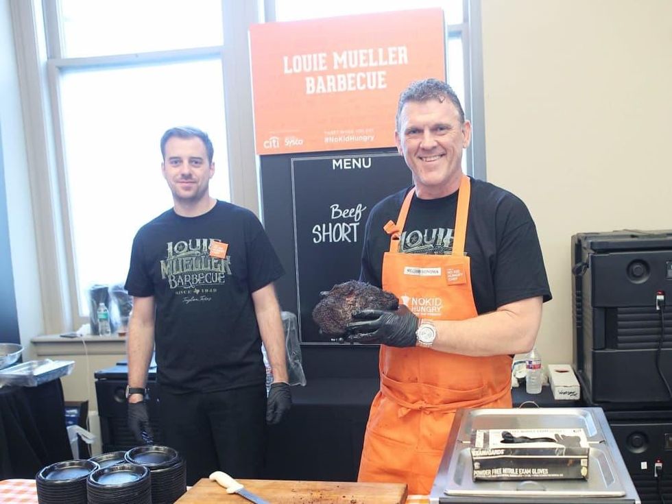 Taste of the Nation, 9/16, Wayne Mueller, right