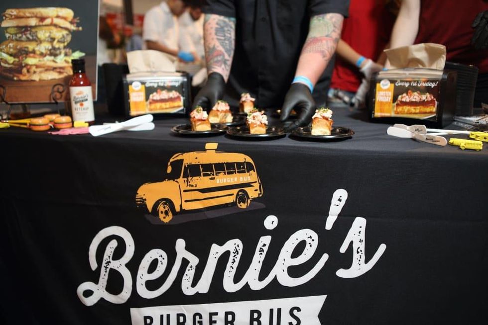 Taste of the Nation Bernie's Burger Bus lobster rolls