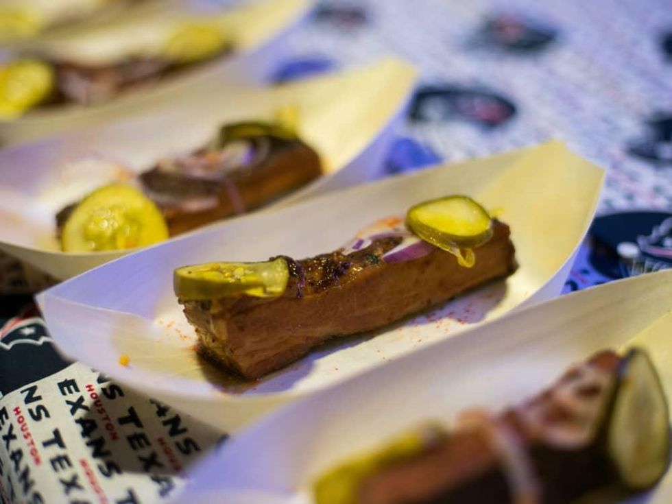 Taste of the Texans food