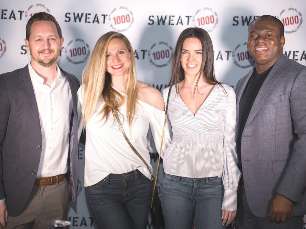 Taylor and Angie Currell, Kelli Hecker, Gabe Nwuli