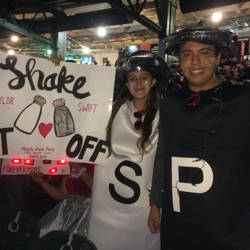 Taylor Swift fans at Minute Maid Park
