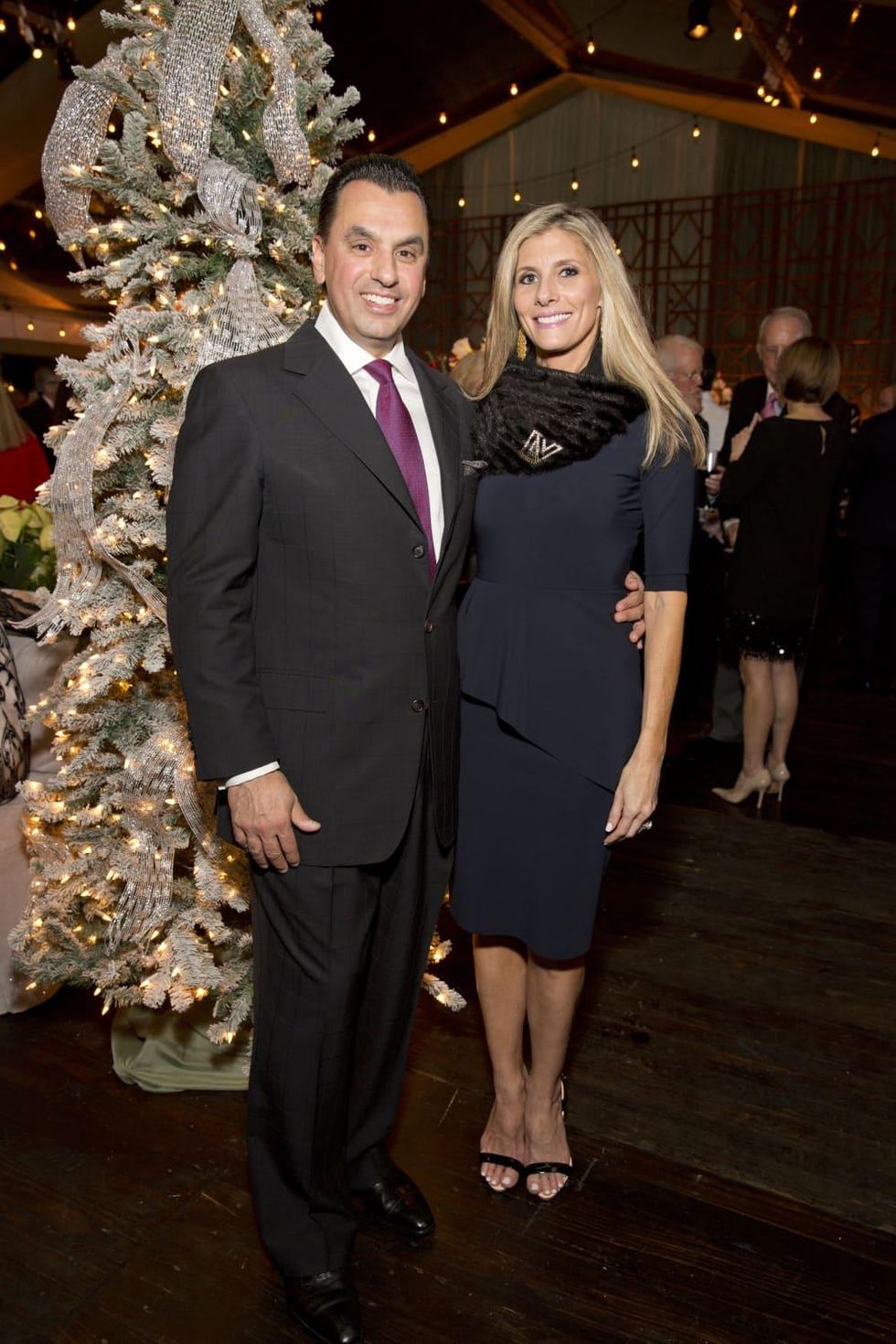 TCH Ambassadors holiday party Devinder Bhatia, Gina Bhatia