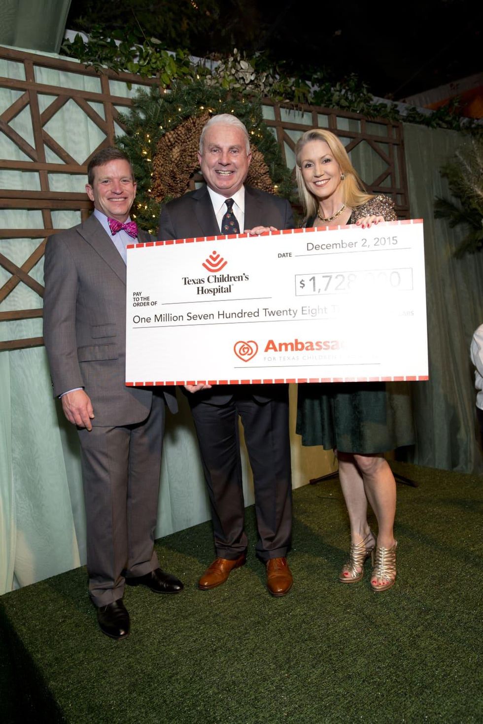 TCH Ambassadors holiday party JB Fairbanks, Mark Wallace, Marita Fairbanks