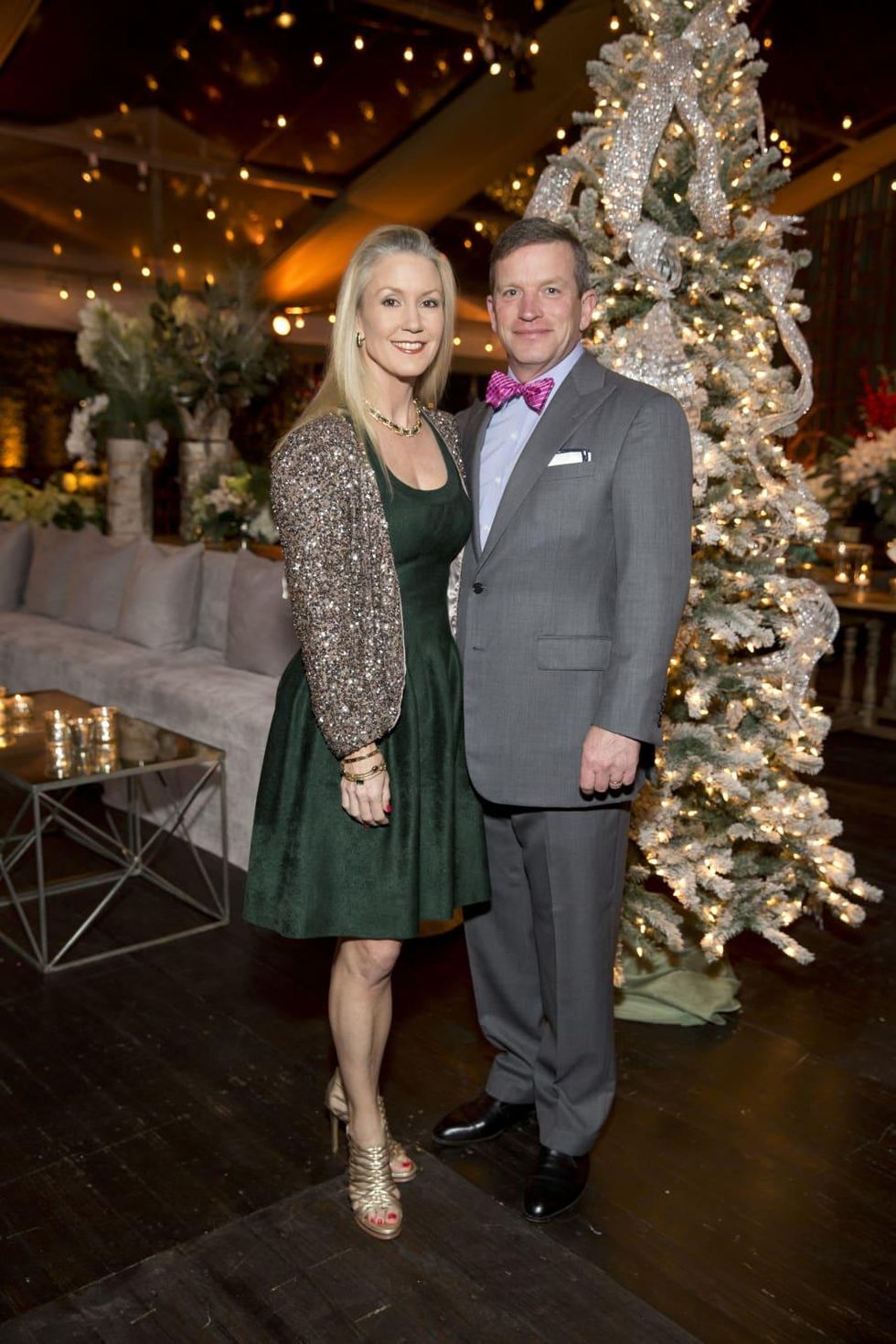 TCH Ambassadors holiday party Marita Fairbanks, JB Fairbanks