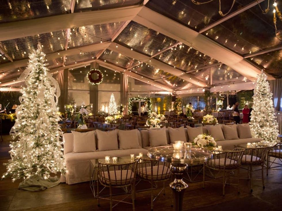 TCH Ambassadors holiday party tent