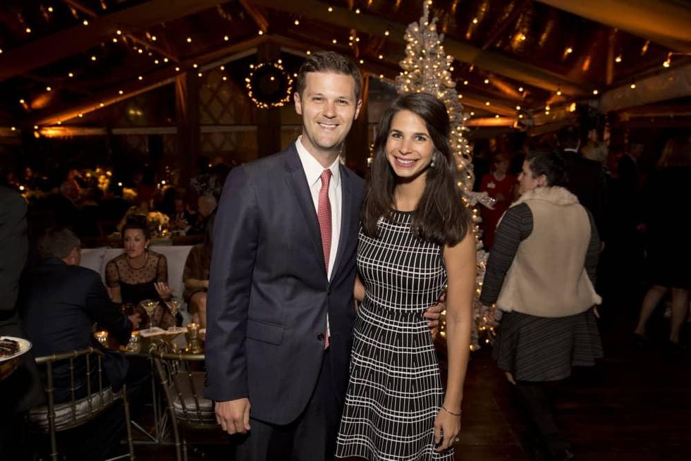 TCH Ambassadors holiday party Tyler Smith, Roula Zoghbi Smith