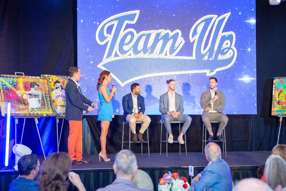 Team Up Astros fundraiser