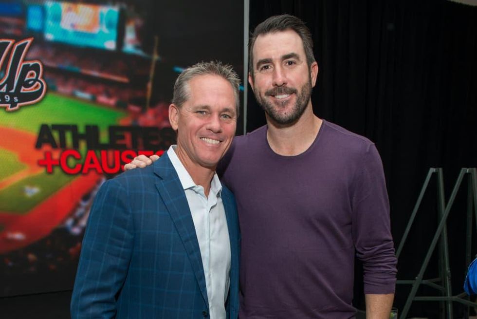 Team Up for Kids and K9s Astros Tootsies Craig Biggio Justin Verlander