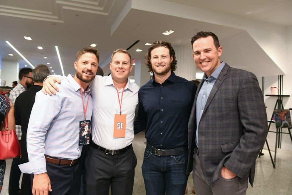 Team Up for Kids and K9s Astros Tootsies Doug White Brad Peacock Garrett Cole Will Harris