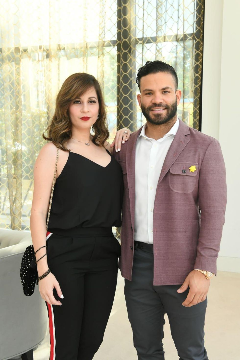 Team Up for Kids and K9s Astros Tootsies Giannina and Jose\u0301 Altuve