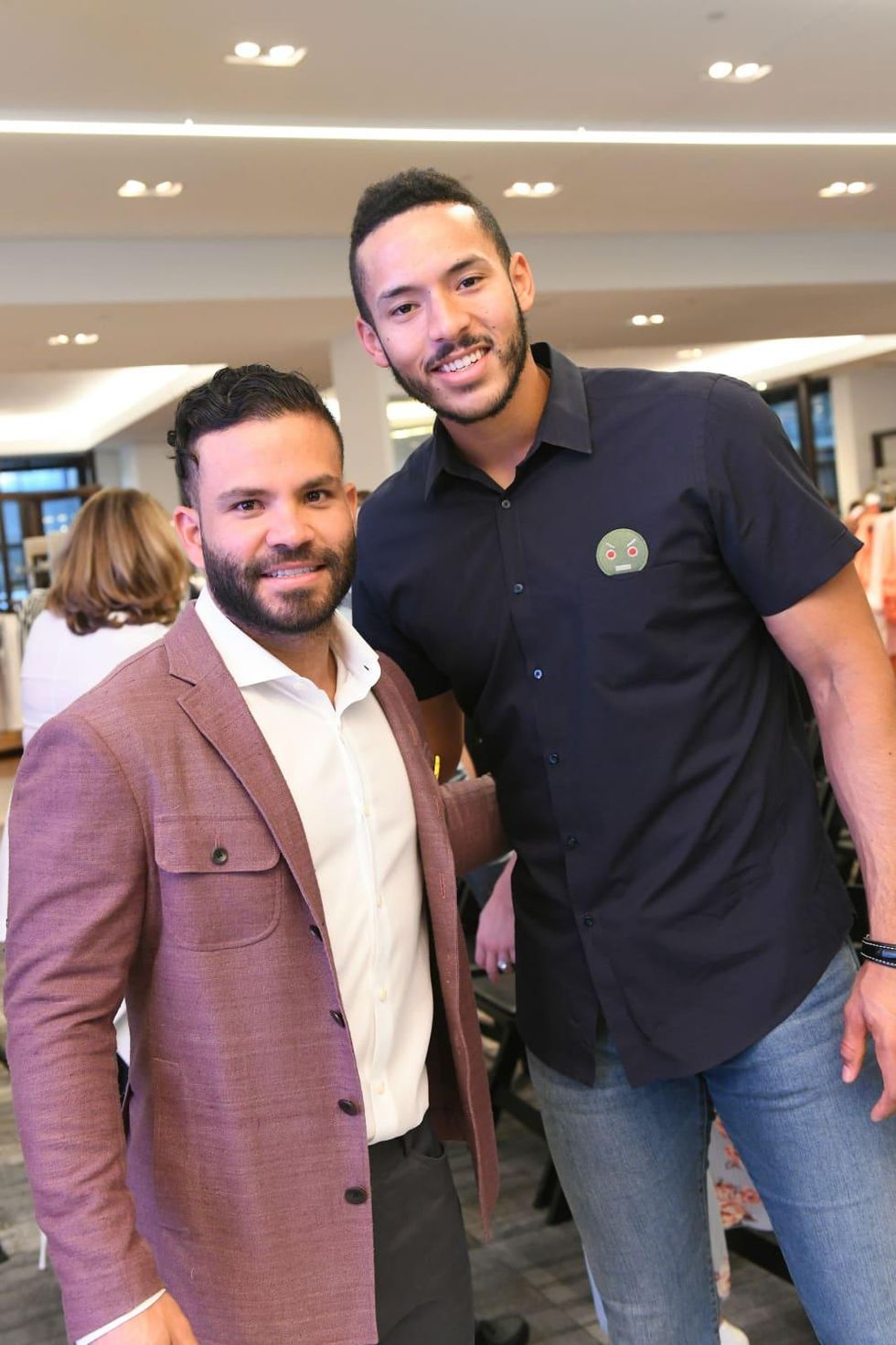 Houston Astros Stars and Their Wives Party at Tootsies in the Ultimate Team  Up Event: Carlos Correa, Justin Verlander and Gerrit Cole All Show to Lend  Support to Lance McCullers