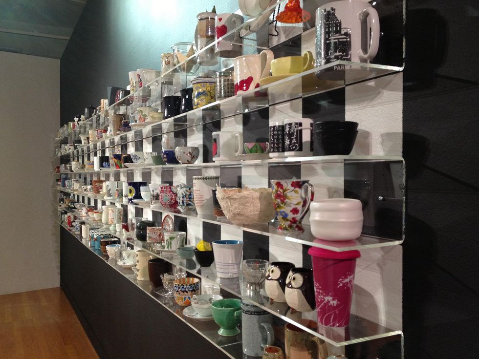 Teateria installation, December 2012, tea