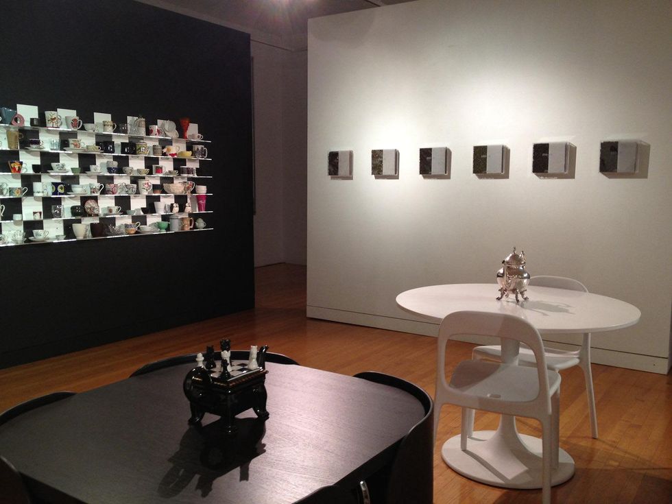 Teateria installation, December 2012, tea