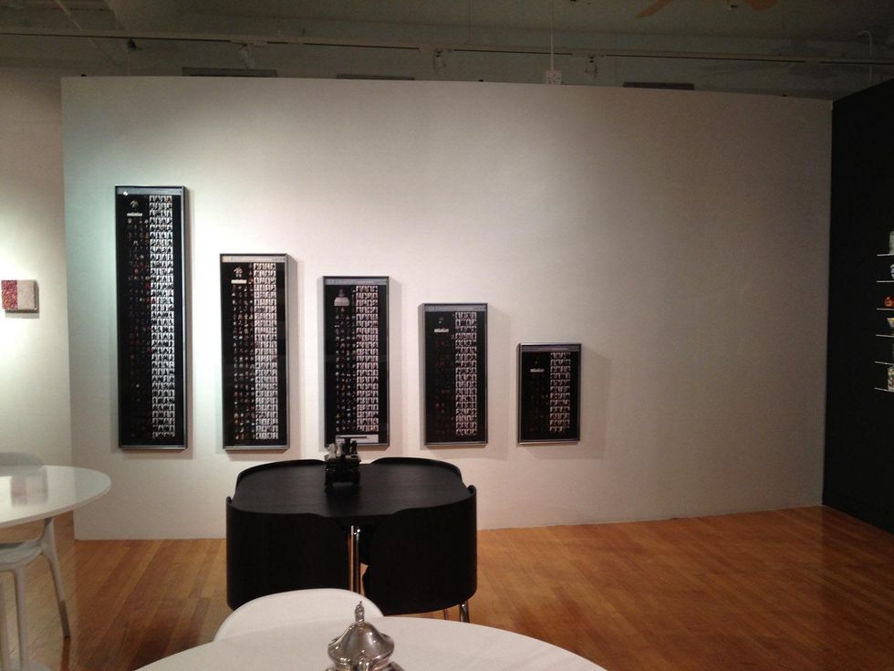 Teateria installation, December 2012, tea