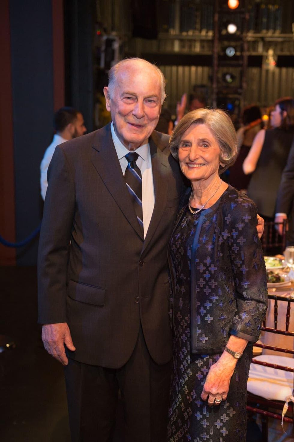 Ted and Melza Barr at Houston Ballet Opening Night dinner