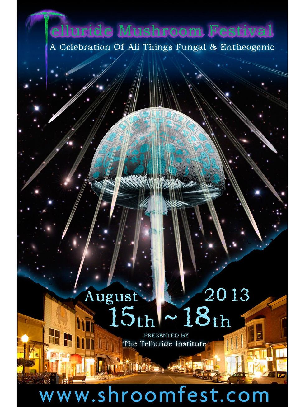 Telluride Mushroom Festival 2013 Shroomfest poster