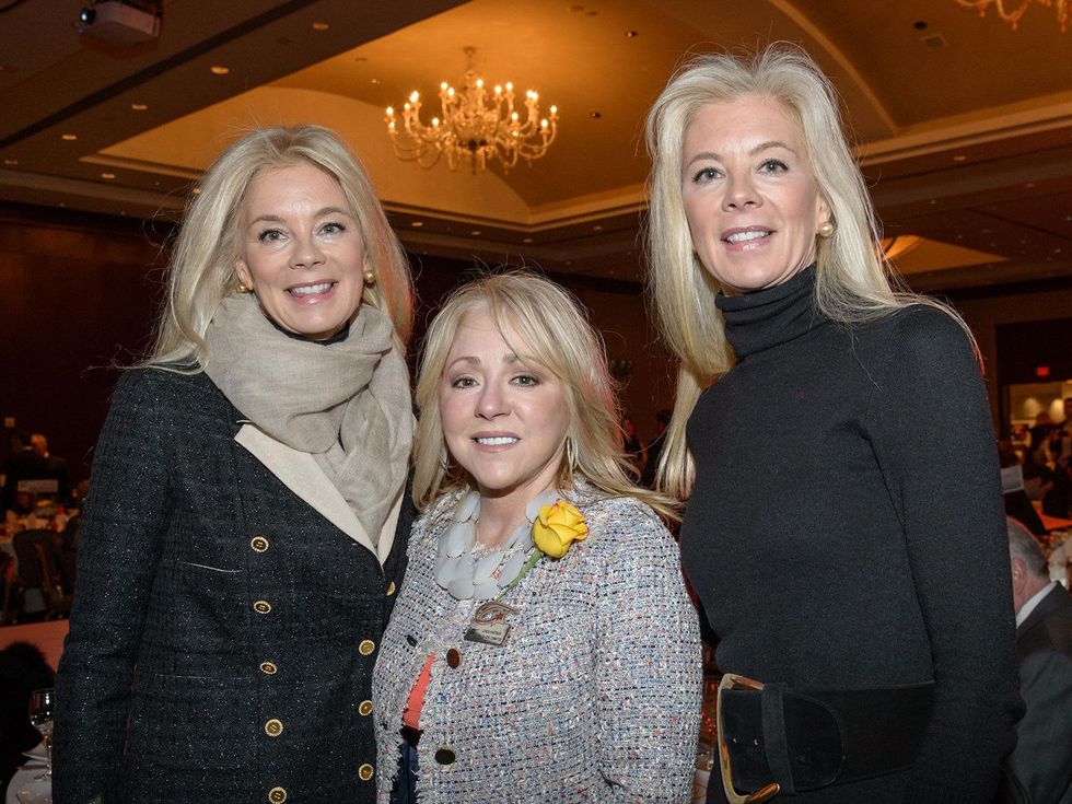 Tena Lundquist Faust, from left, Lynda Hartman and Tama Lundquist at the Trailblazer Awards Luncheon February 2014
