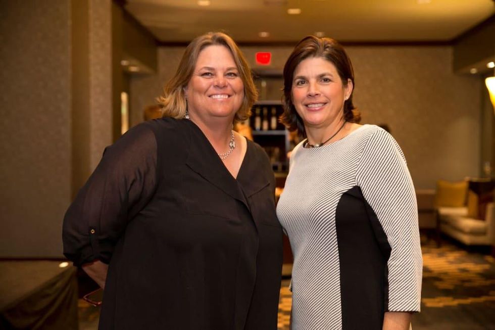 Tennis gala, Feb. 2016, Mariaan de Swardt, Gigi Fernandez