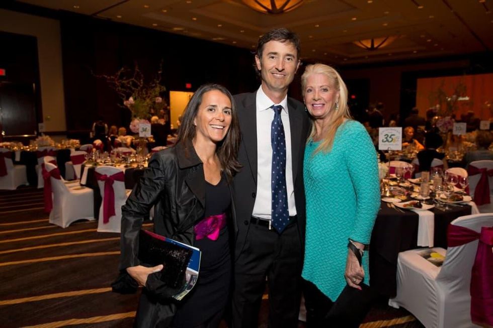 Tennis gala, Feb. 2016, Pilar May, Mike May, Jan Vick