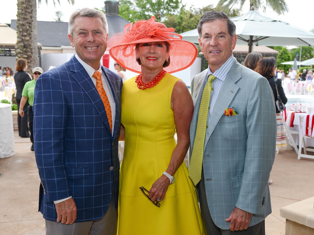 Tennis tournament chairman Joe Cleary and wife Cathy, left, with John ...