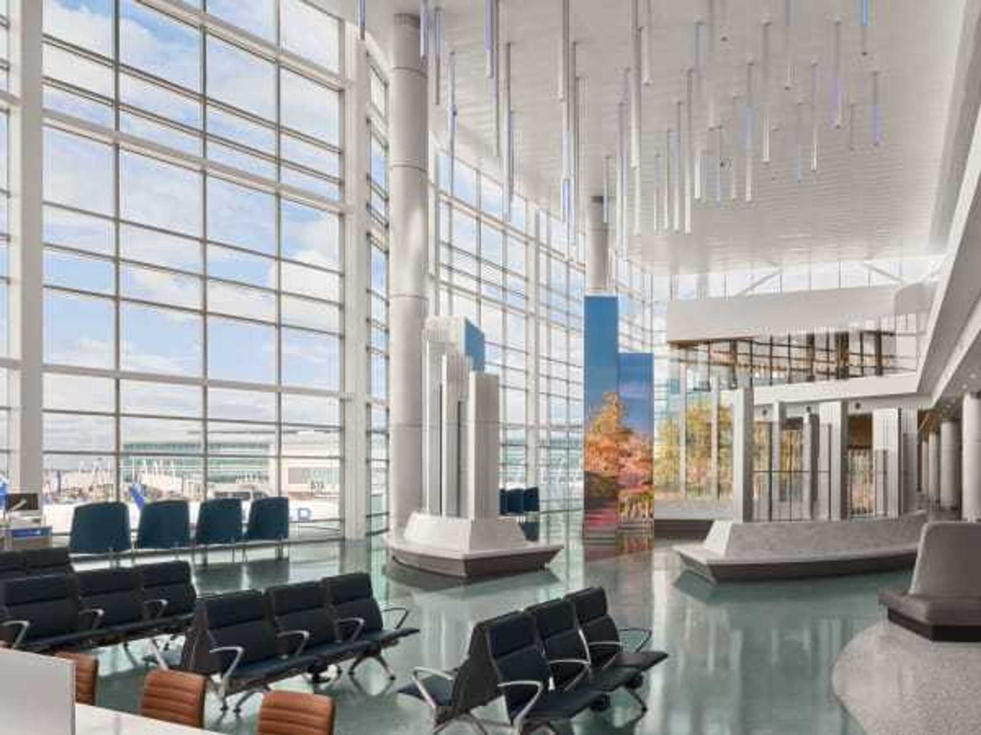 Terminal B at IAH