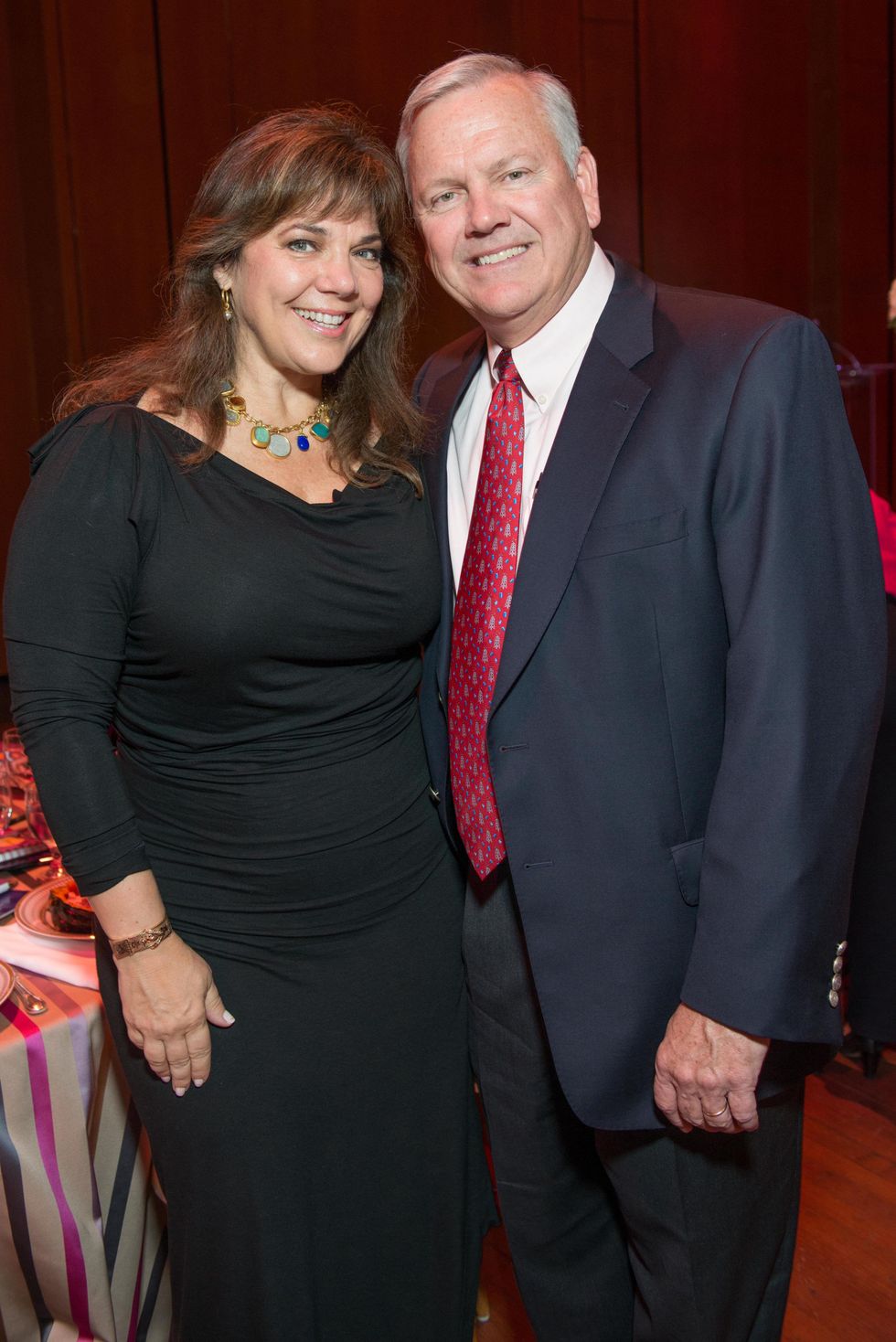 Terri and John Havens at the SPA luncheon with Lauren Bush Lauren October 2014