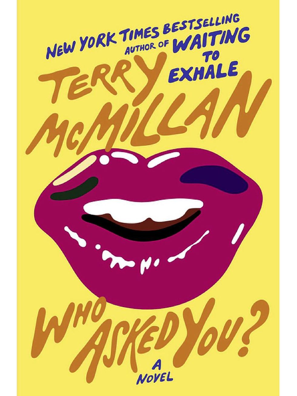 Terry McMillan Who Asked You? book cover FULL