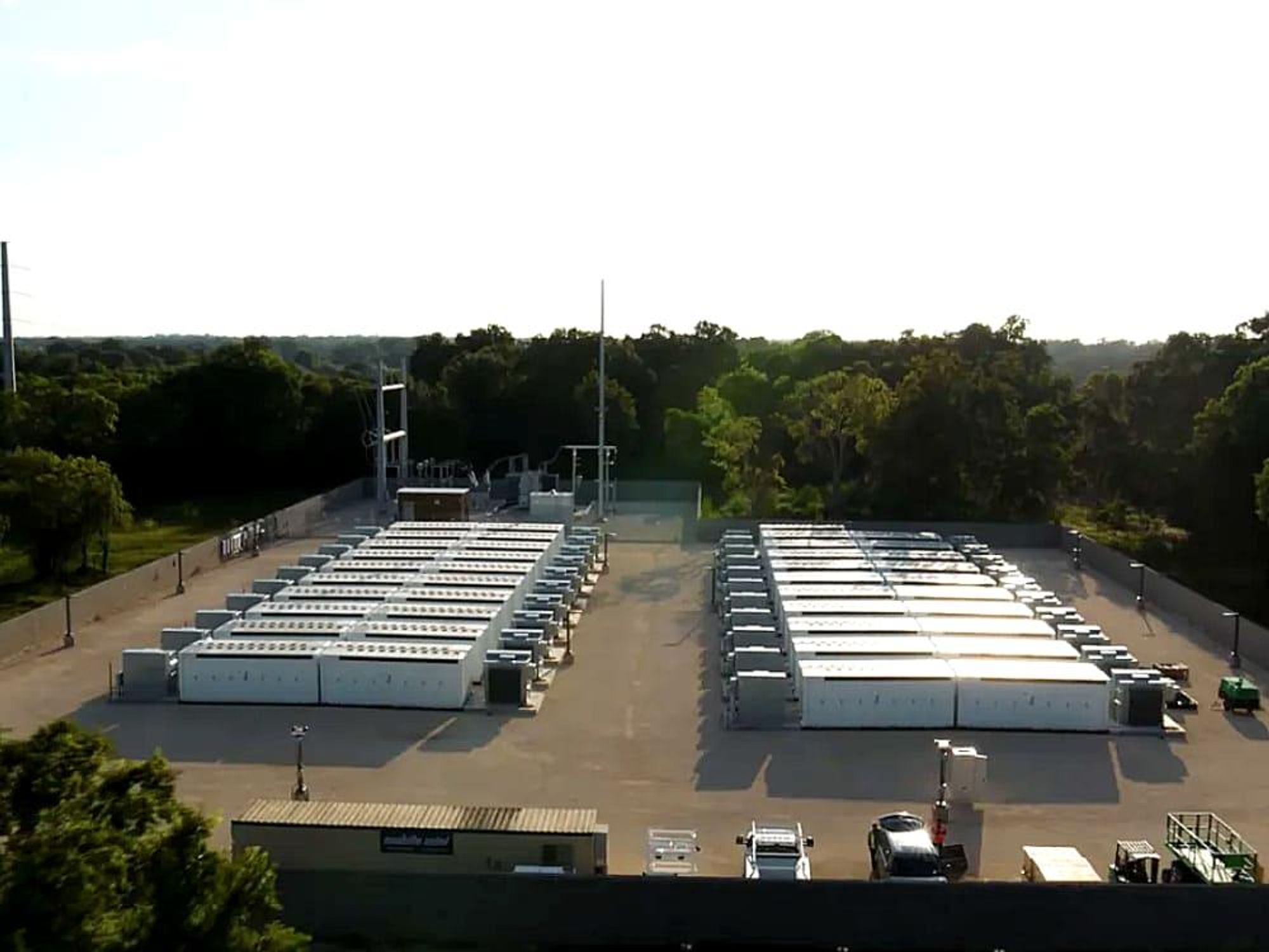 Tesla storage facility south Houston