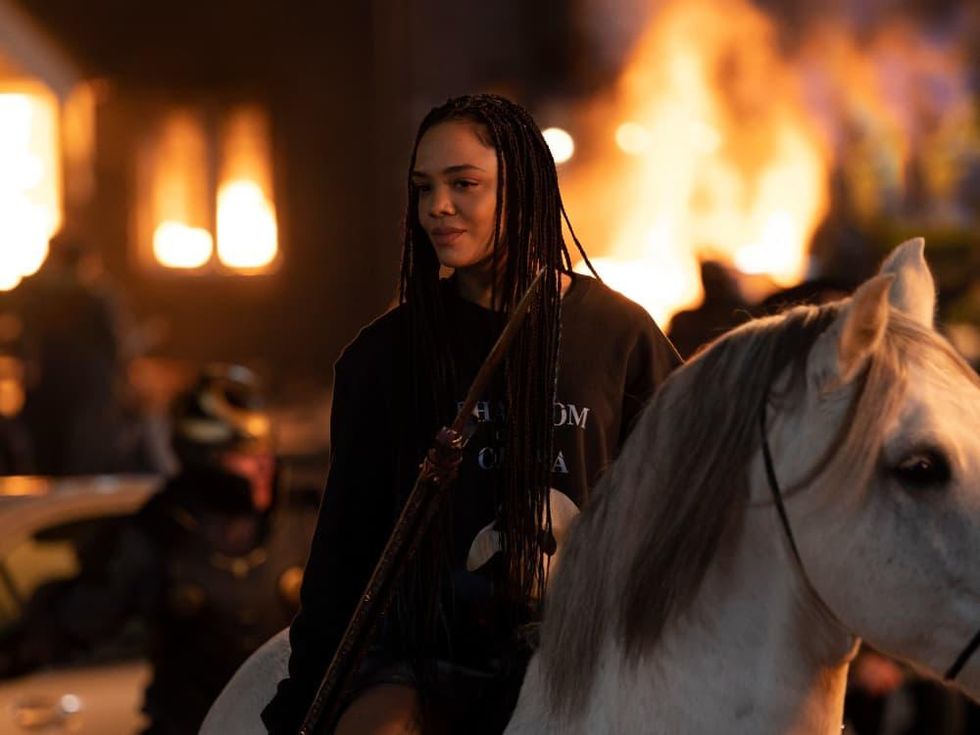 Tessa Thompson in Thor: Love and Thunder