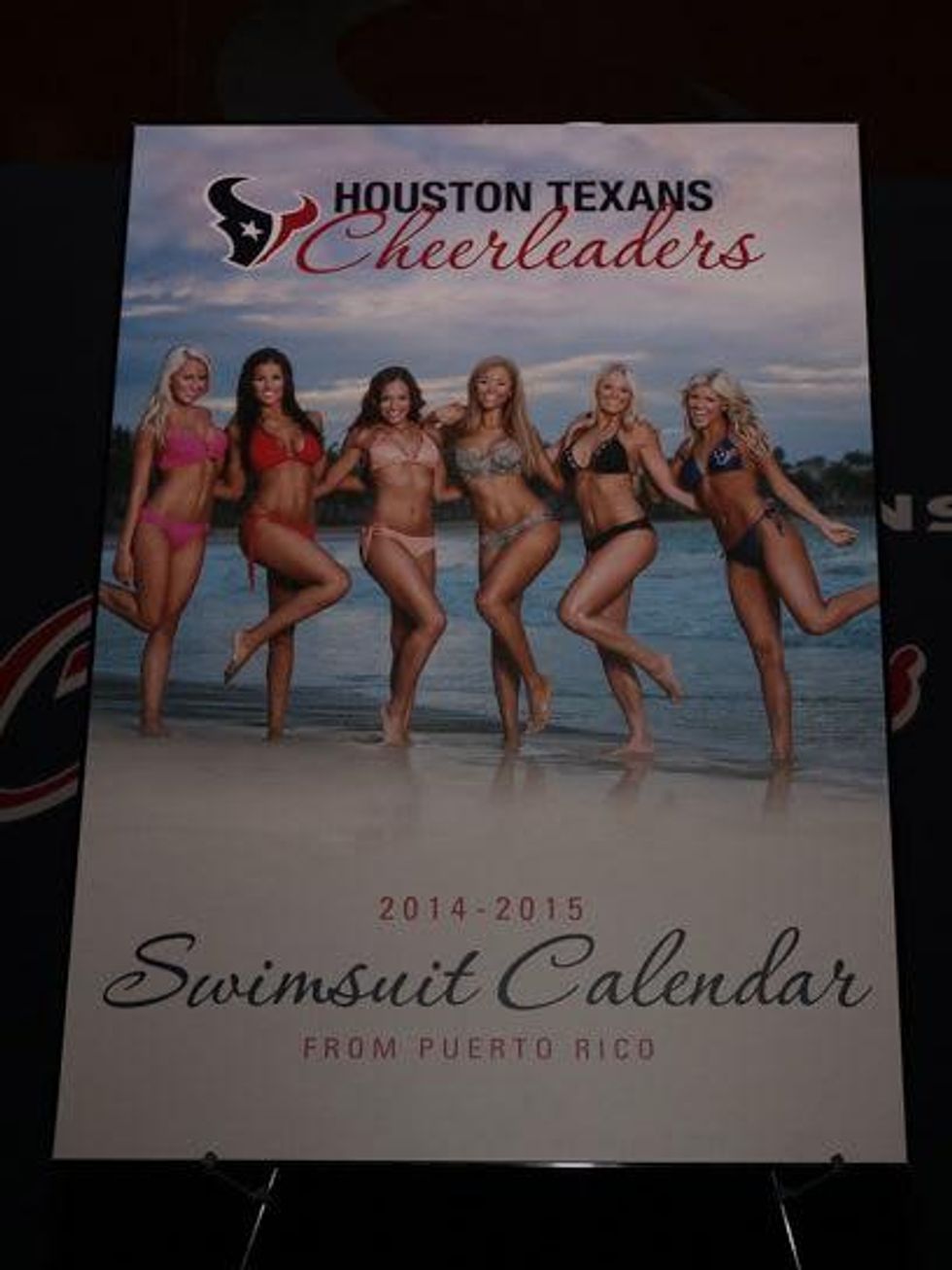 Cheerleader Swimsuit Calendar Shoot - Day 2