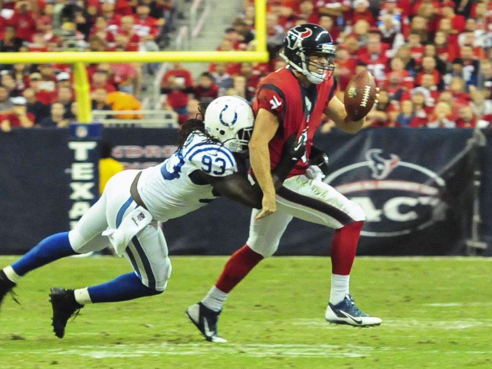 Texans Colts celebration
