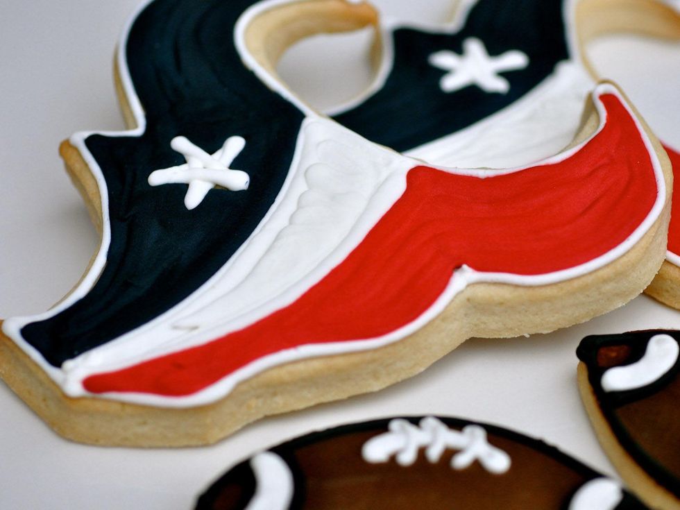 Texans cookies from Ooh La La