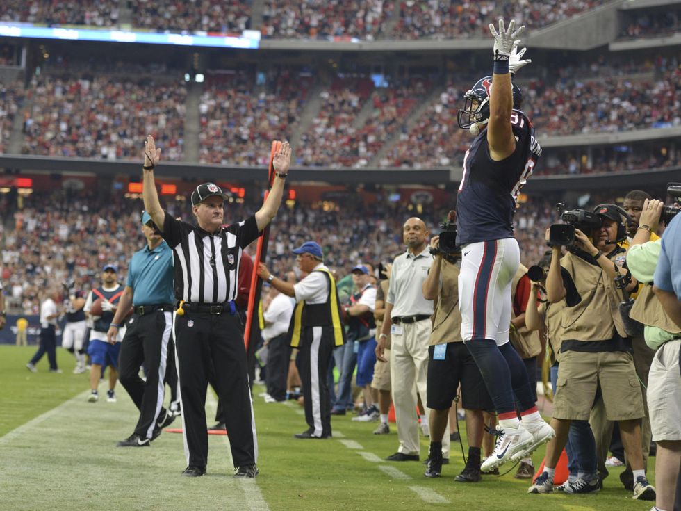 Texans Dolphins celebration