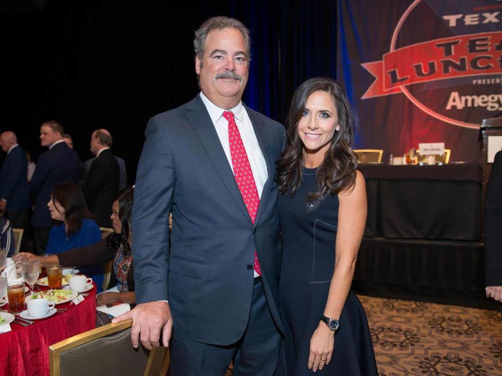 Texans Team Luncheon, 8/16 Cal McNair, Hannah McNair