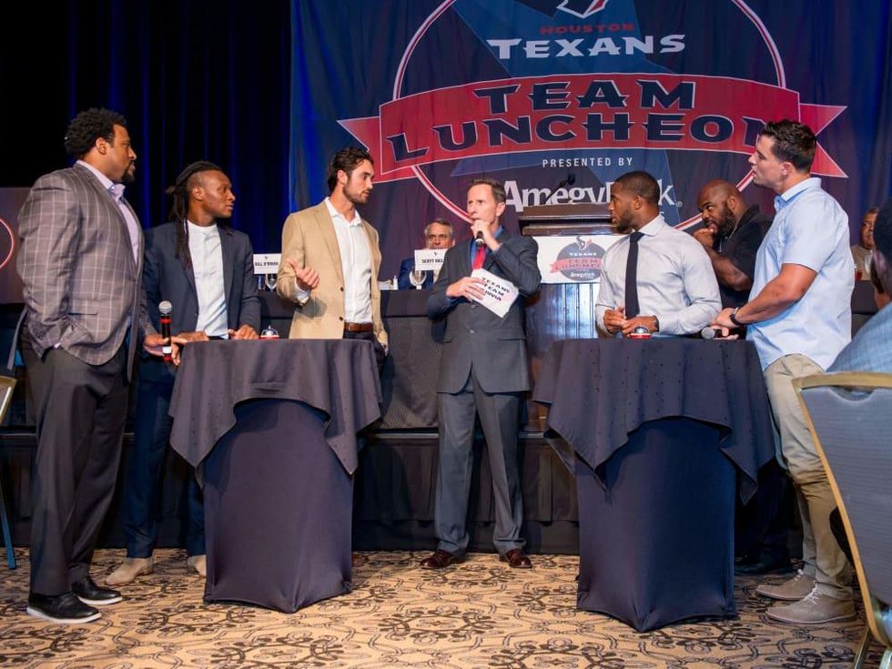 Texans Team Luncheon, 8/16