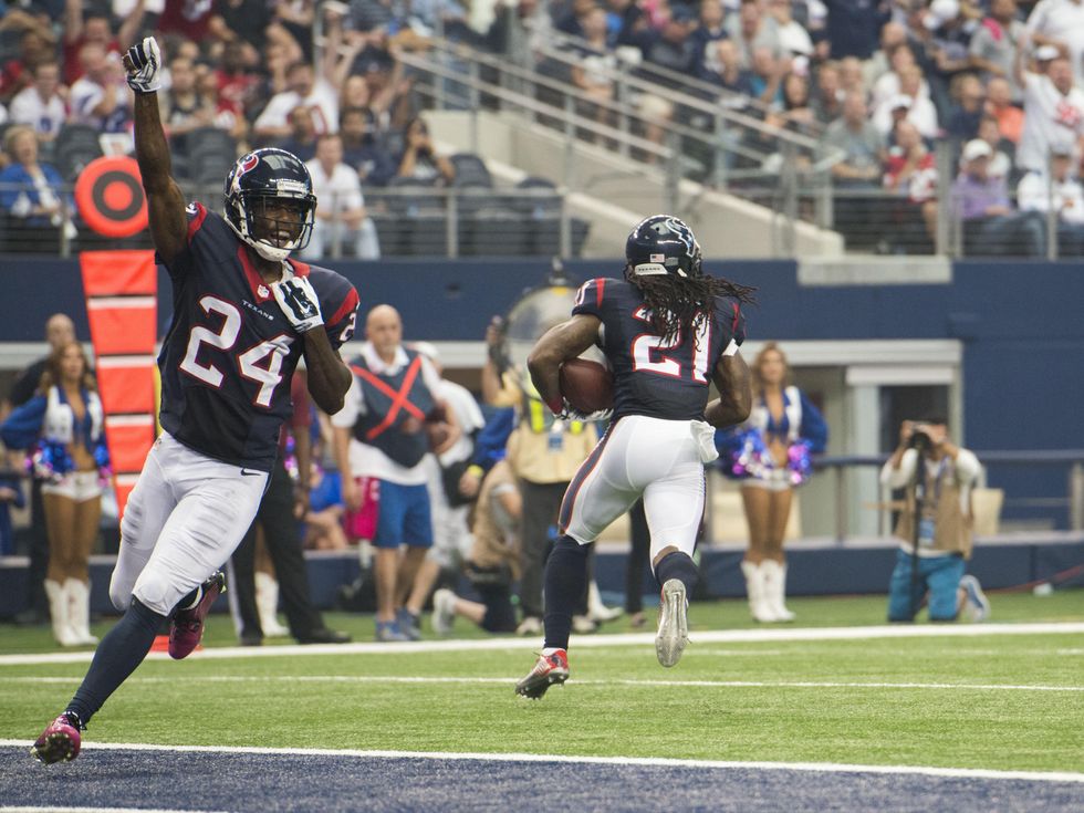 Texans vs. Cowboys Oct. 5, 2014 Texans 24 victory