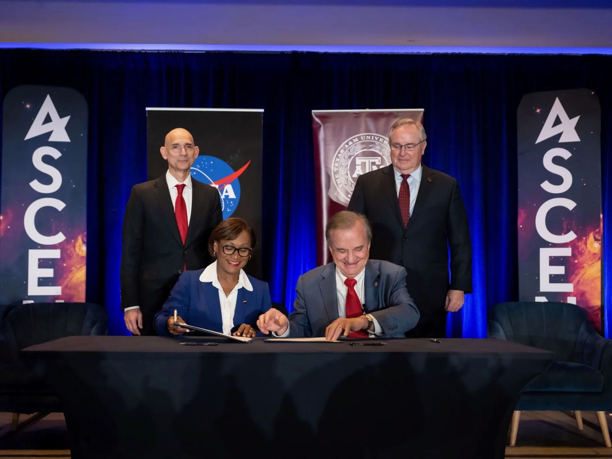 Texas A&M NASA agreement
