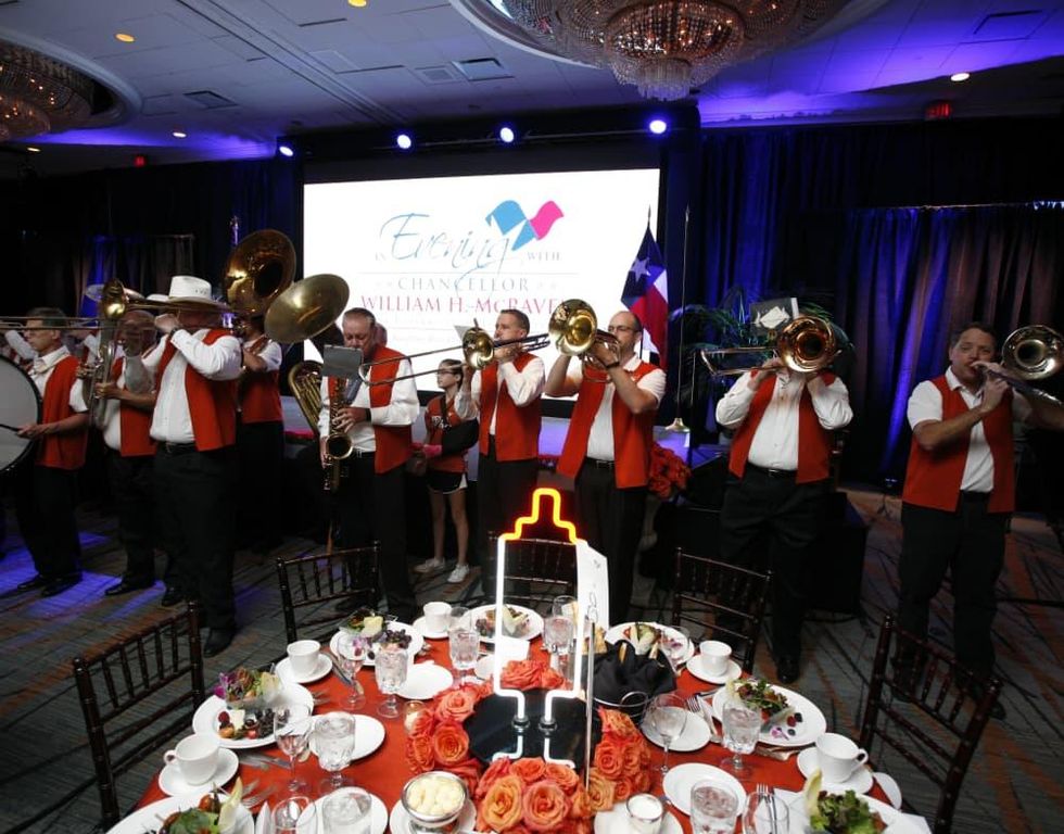 Texas Children's Cancer Center dinner,5/16 Longhorn band