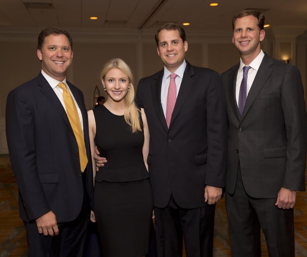 Texas Children's Cancer Center dinner, 5/16 Ryan Gordon, Whitney Gordon, Matt Gordon, Scott Gordon.