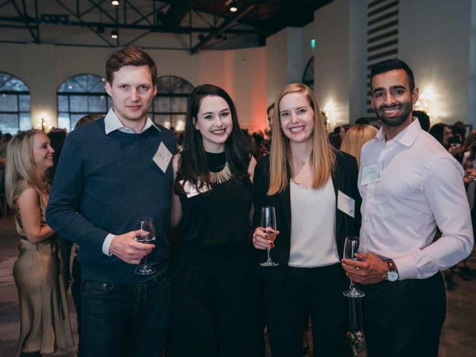 Texas Childrens Cooking up a Cure Nick Lewis, Caroline Lewis, Brittany Scheier, Jobin Varghese