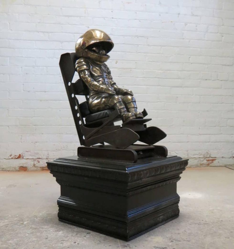 Texas Contemporary 2015 Brandon Vickerd, Monument to the First American In Space
