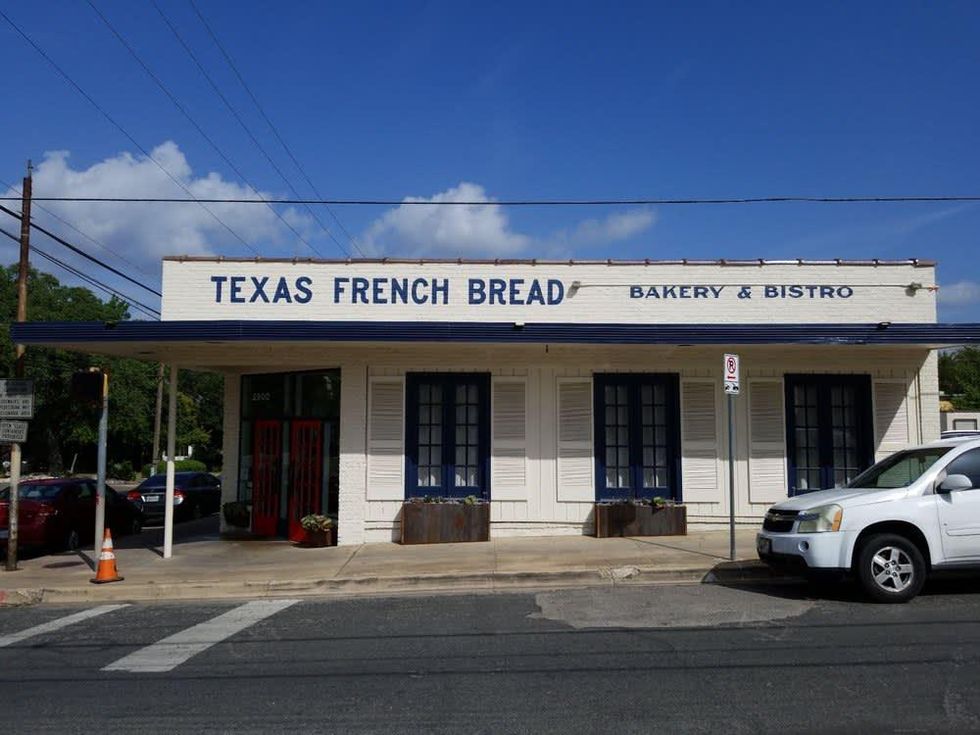 Texas French Bread exterior in Austin