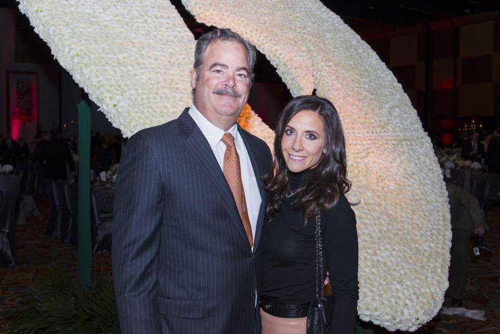 Texas Heart Institute dinner, Feb. 2016, Cal McNair, Hannah McNair