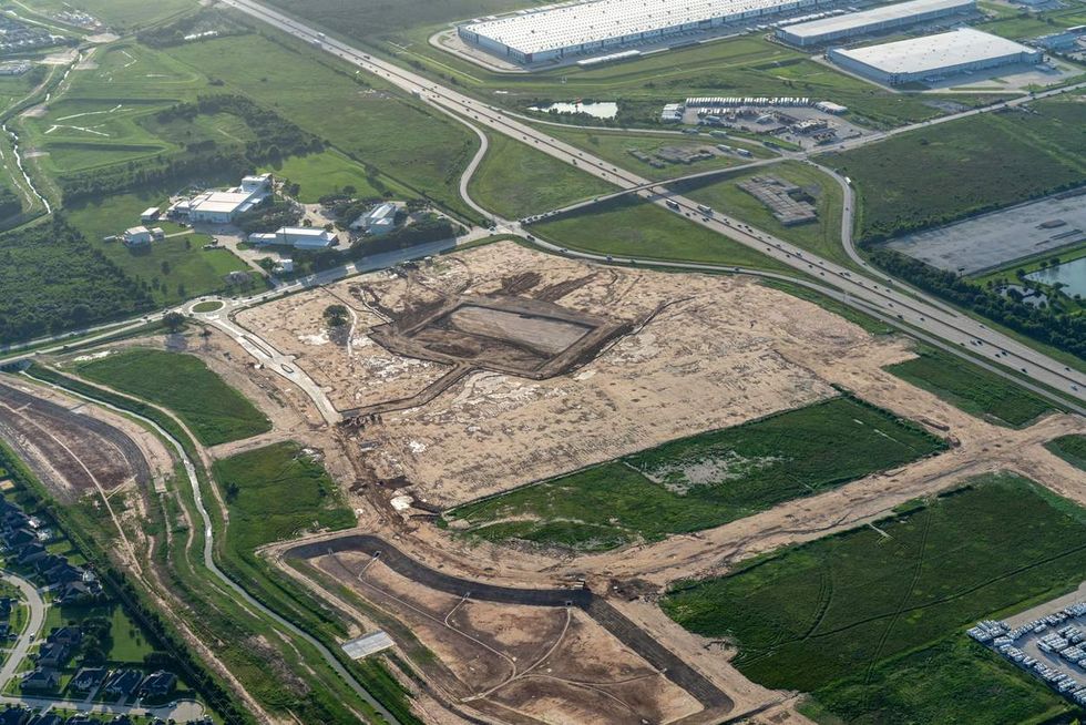 Texas Heritage Marketplace arial view
